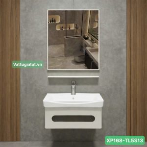 Tủ Lavabo Nhà Tắm Inox 304 Sơn Tĩnh Điện XP168-TL5S13