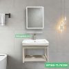 Tủ lavabo nhôm giá rẻ màu kem XP168-TL7535K thiết kế nhỏ gọn, bền đẹp, phù hợp phòng tắm hiện đại.