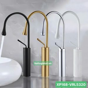 Vòi Rửa Lavabo Nóng Lạnh Đồng Thau XP168-VRL5320