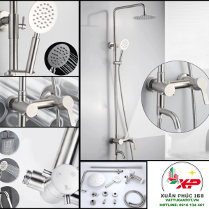 Sen Cây Tắm Đứng Nóng Lạnh Inox 304 XP168-VS9017
