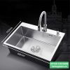 Chậu rửa chén 1 hộc inox 304 XP168-CRC08IN